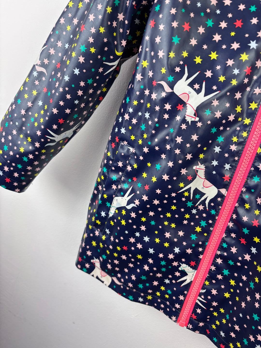 Joules Unicorn Raincoat 7 Years-Coats-Second Snuggle Preloved
