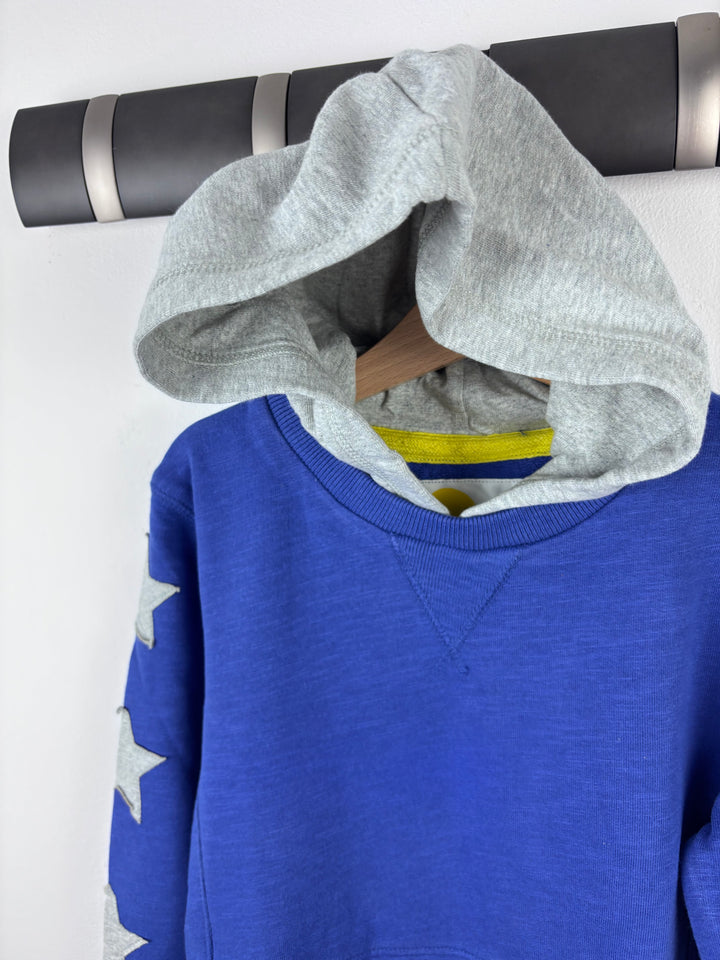Ex Johnnie B Blue Star Hoodie 7-8 Years-Hoodies-Second Snuggle Preloved