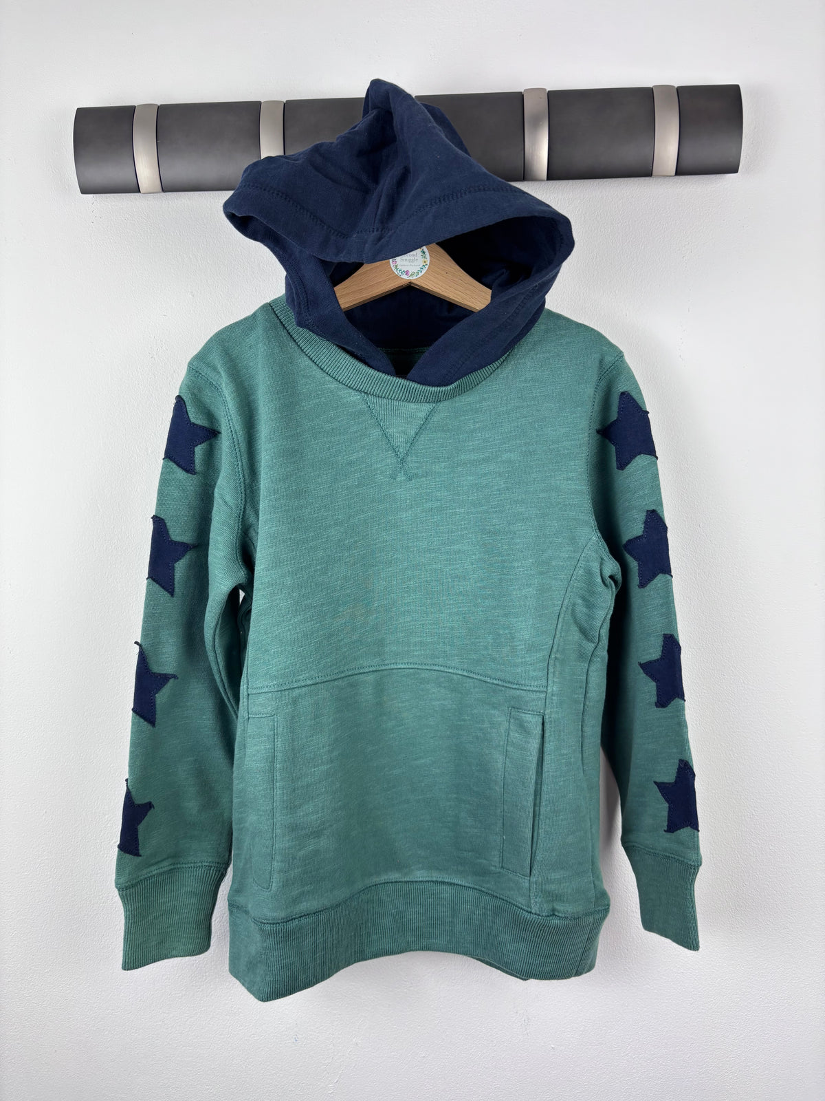 Ex Johnnie B Green Star Hoodie 3-4 Years-Hoodies-Second Snuggle Preloved