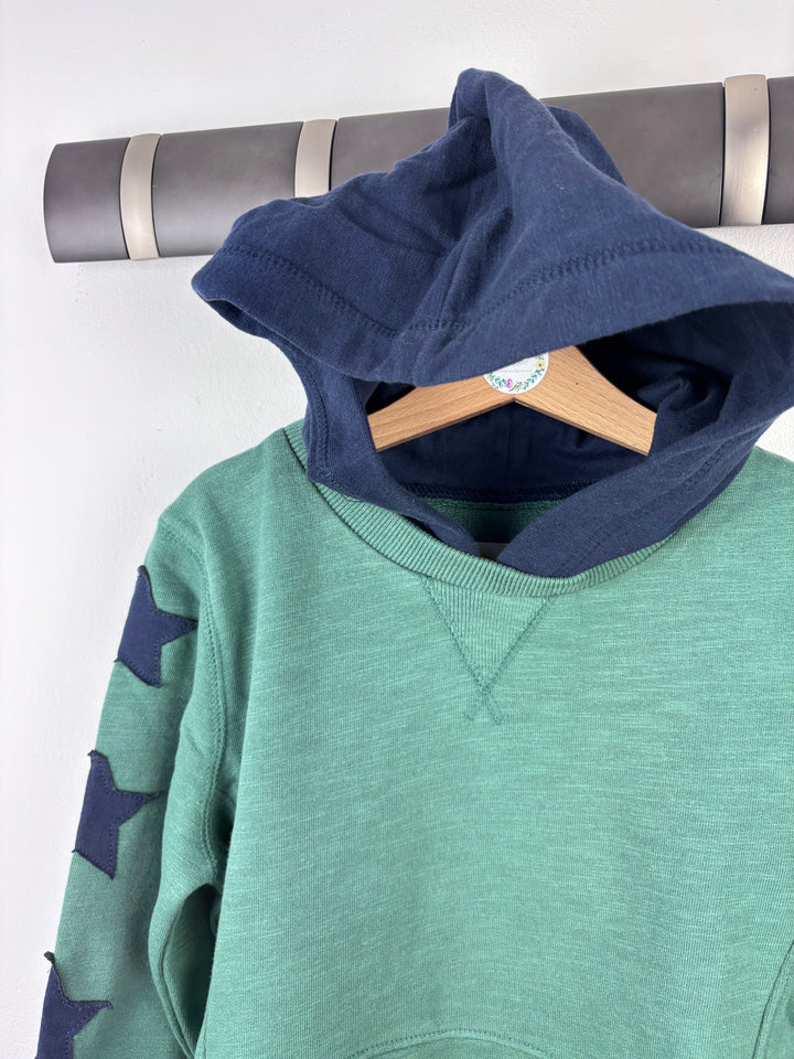 Ex Johnnie B Green Star Hoodie 3-4 Years-Hoodies-Second Snuggle Preloved