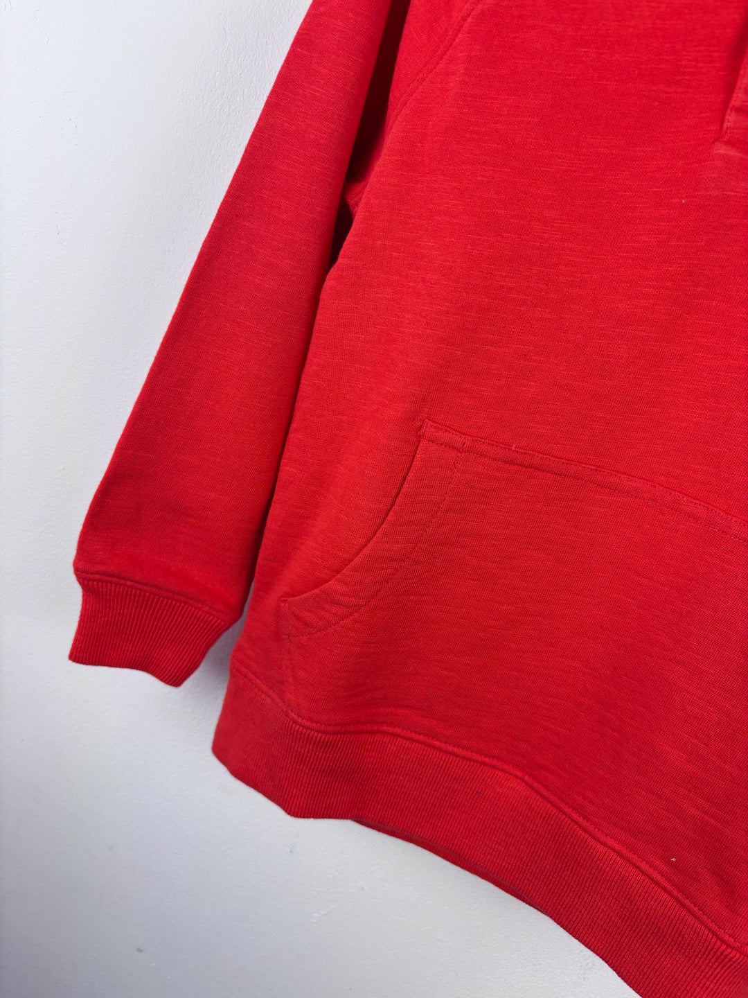 Ex Boden Red Button Hoodie Various Sizes-Hoodies-Second Snuggle Preloved
