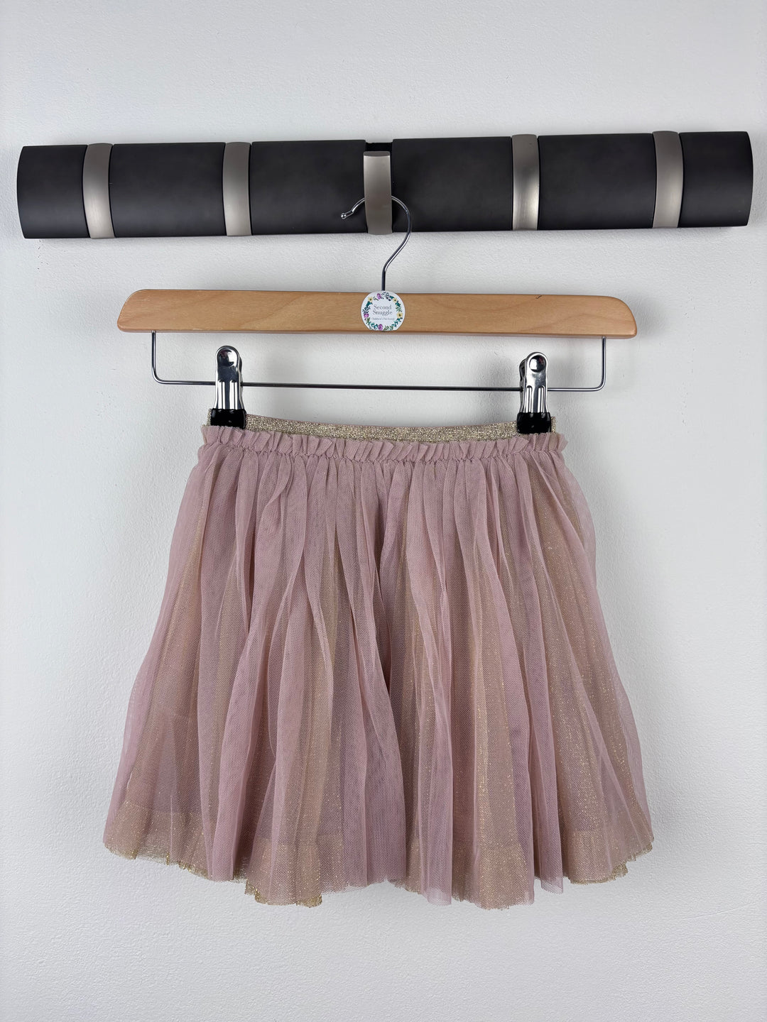 Mini Boden Pink & Gold Tulle Skirt 3-4 Years-Skirts-Second Snuggle Preloved