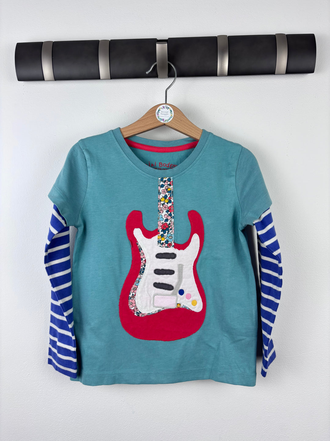 Mini Boden Guitar Layered Top 3-4 Years-Tops-Second Snuggle Preloved