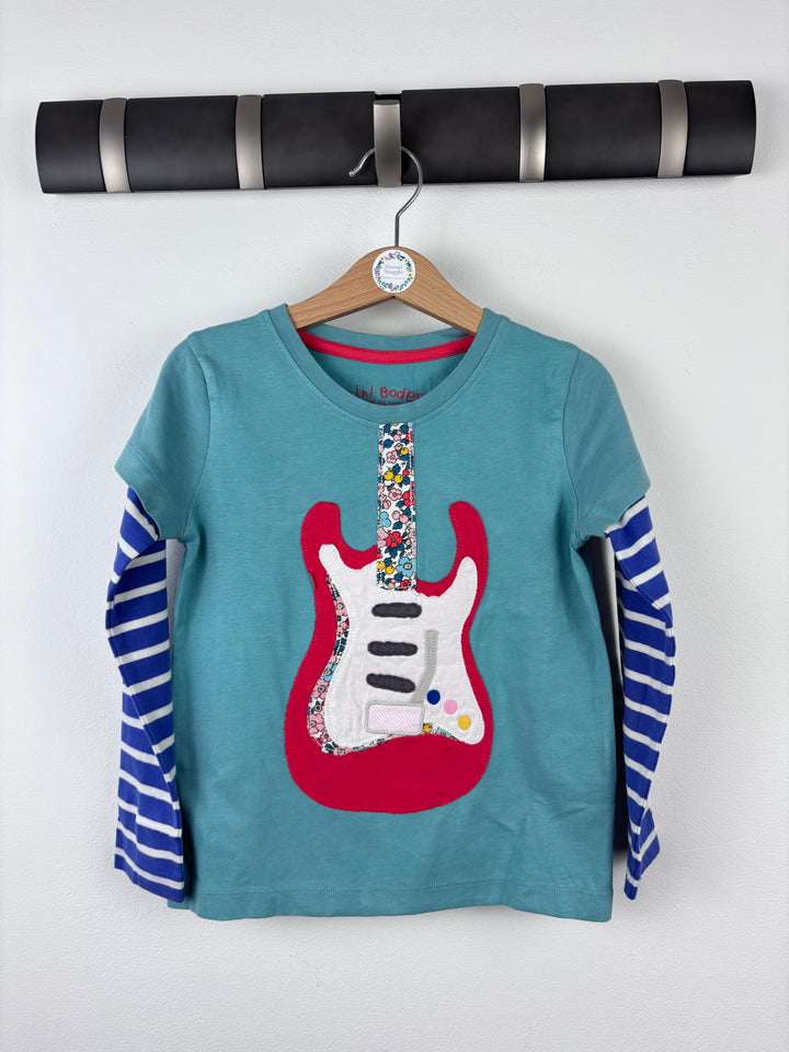Mini Boden Guitar Layered Top 3-4 Years-Tops-Second Snuggle Preloved