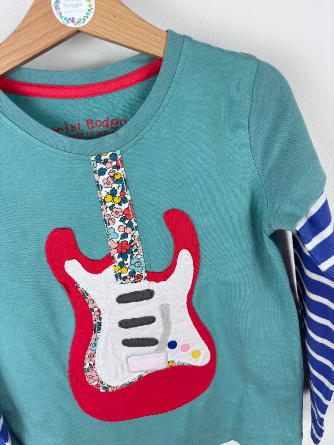 Mini Boden Guitar Layered Top 3-4 Years-Tops-Second Snuggle Preloved