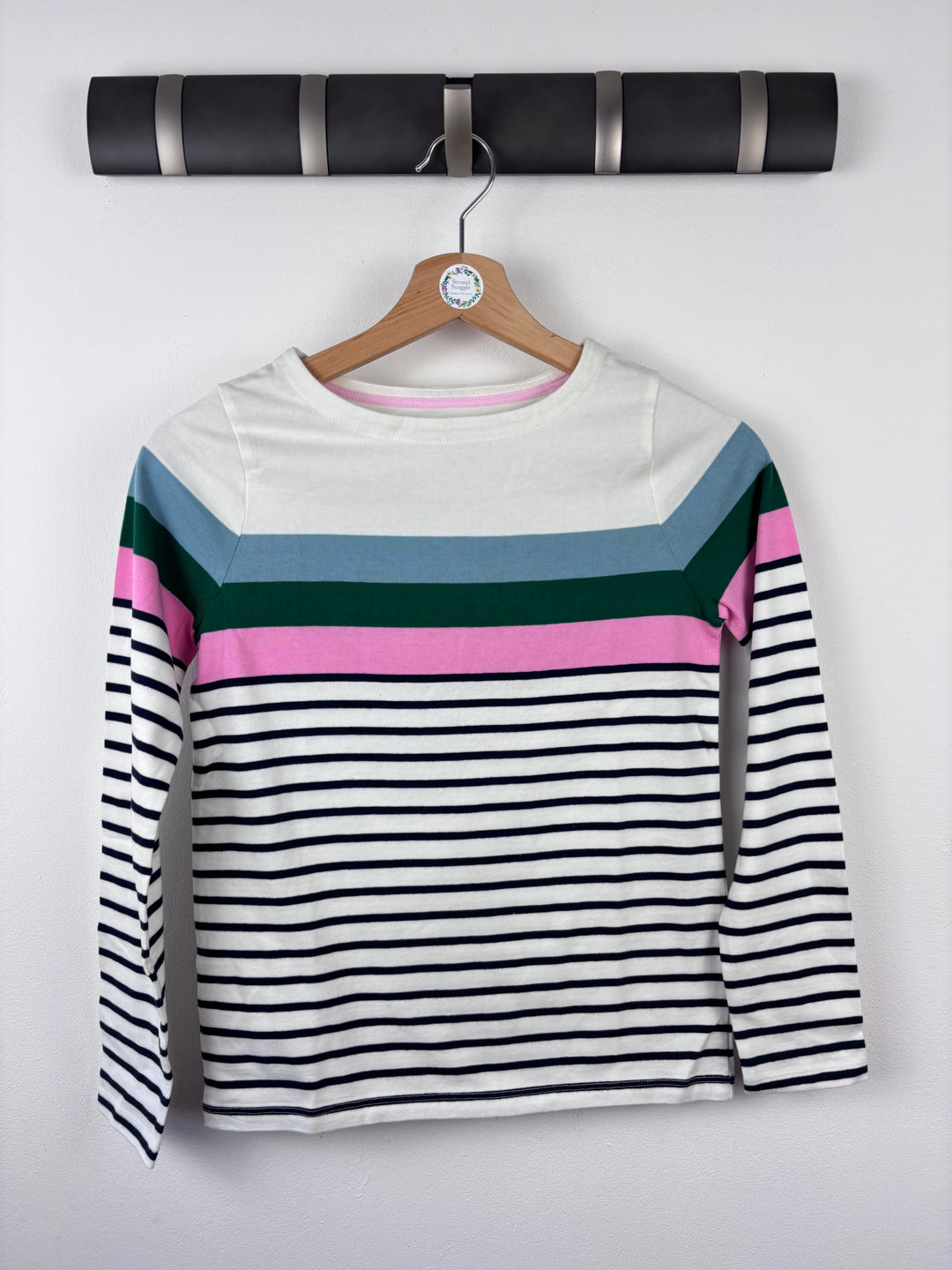 Mini Boden Colour Stripe Top 9–10 Years-Tops-Second Snuggle Preloved