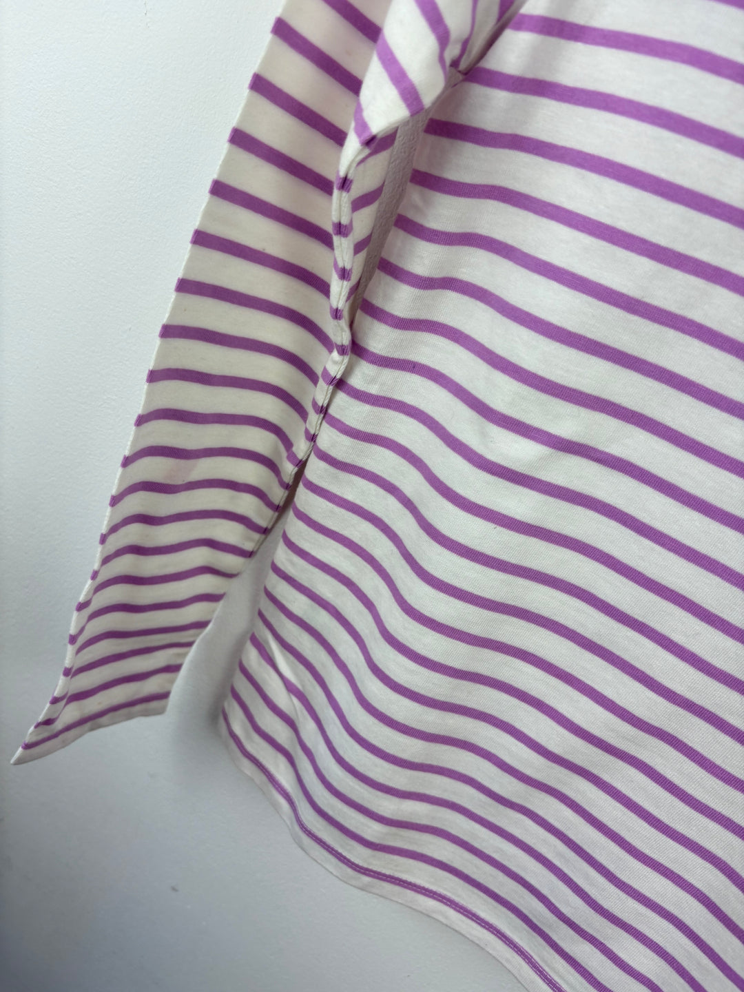 Mini Boden Lilac Stripe Top 9–10 Years-Tops-Second Snuggle Preloved