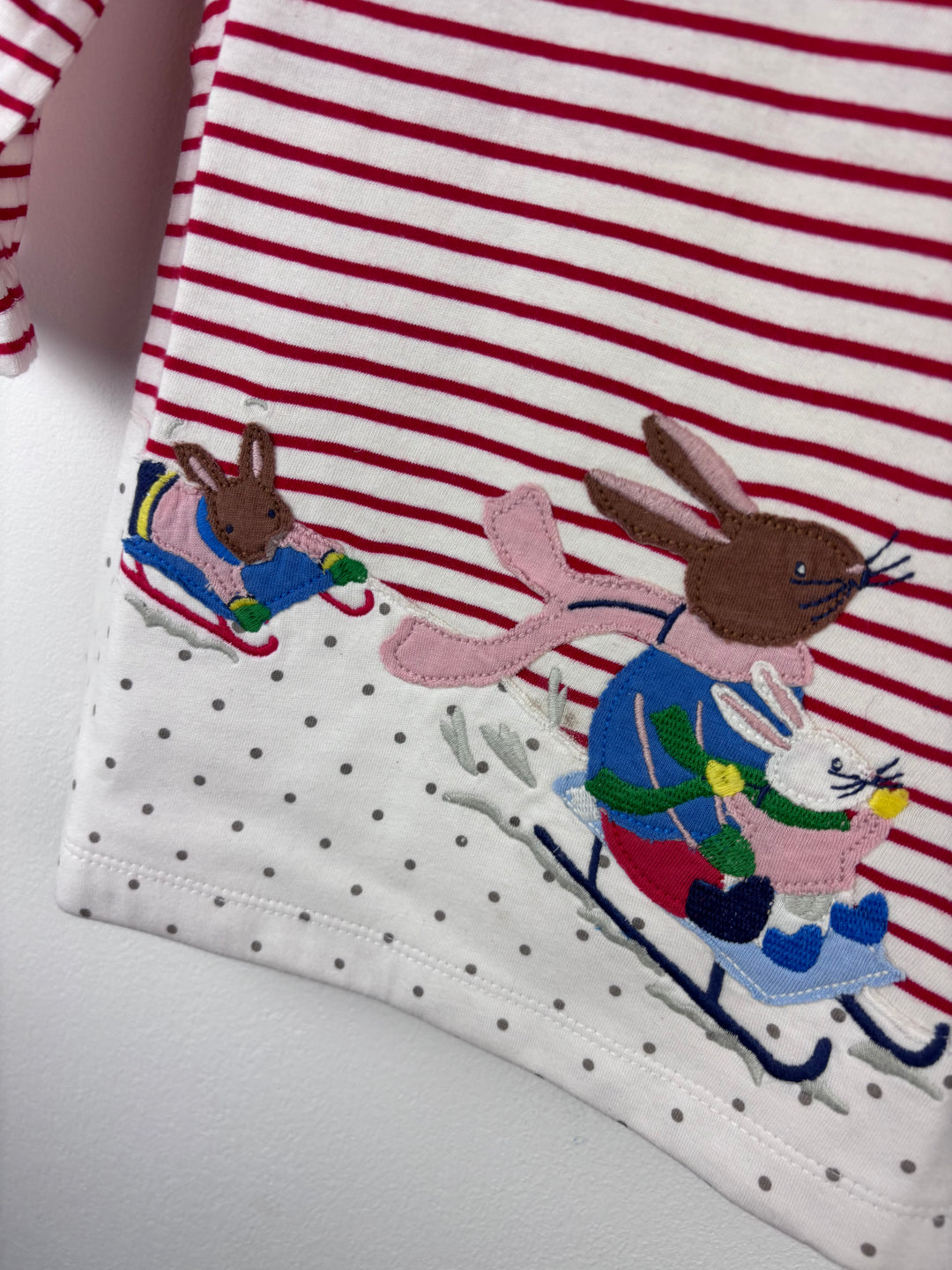 Boden Bunny Sledging Top and Leggings Set 12–18 Months-Sets-Second Snuggle Preloved