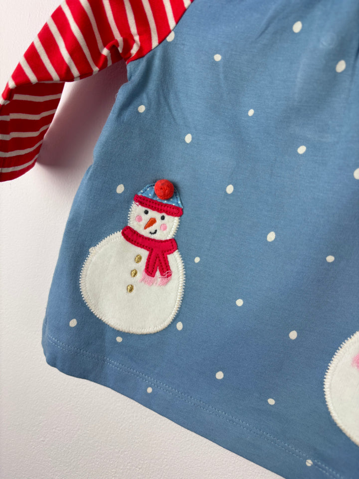 Baby Boden Snowman Top and Leggings Set 0–3 Months-Sets-Second Snuggle Preloved