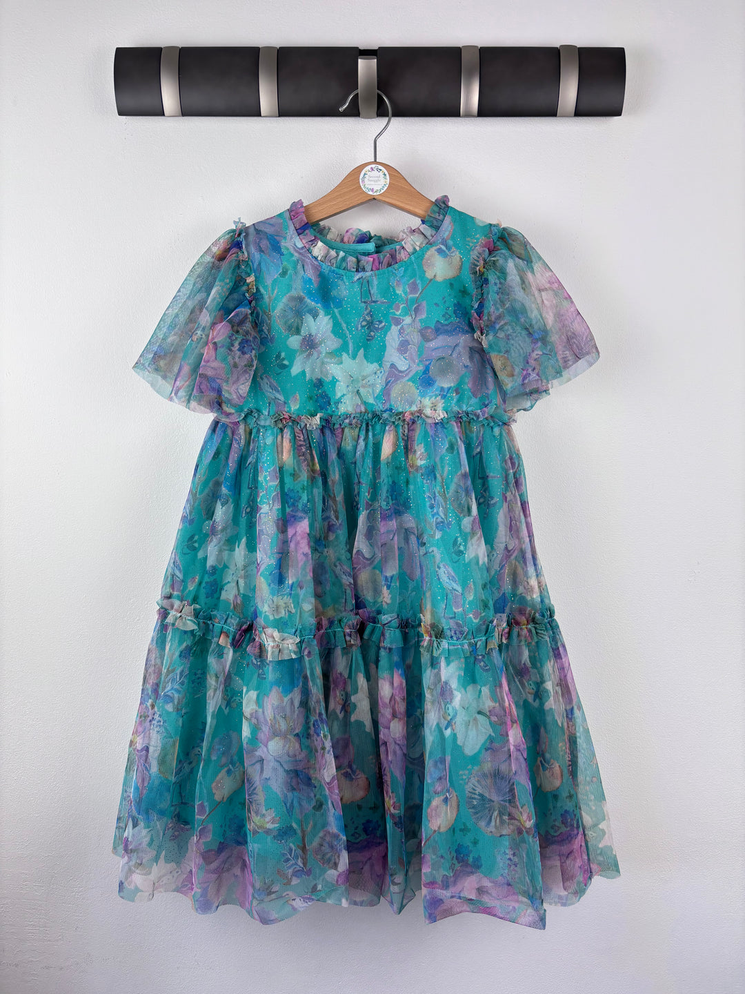 Next Blue Floral Dress 6–7 Years