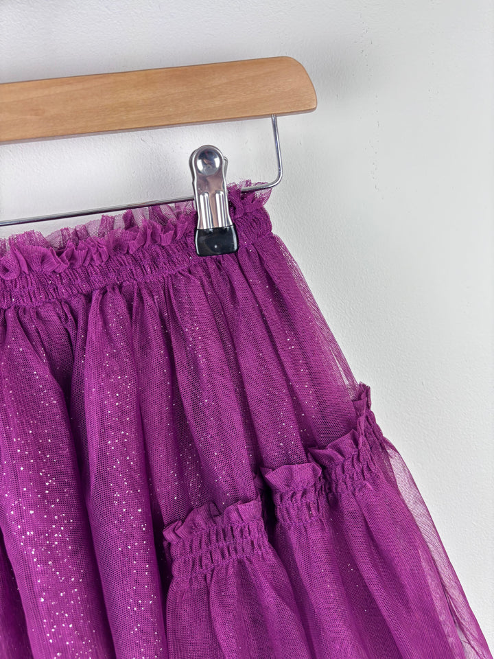 Next Purple Tulle Skirt 8 Years