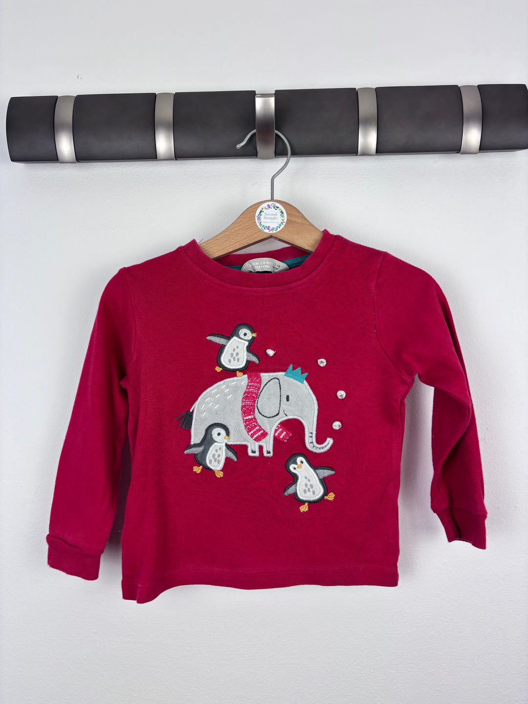 John Lewis Elephant and Penguin Top 12–18 Months