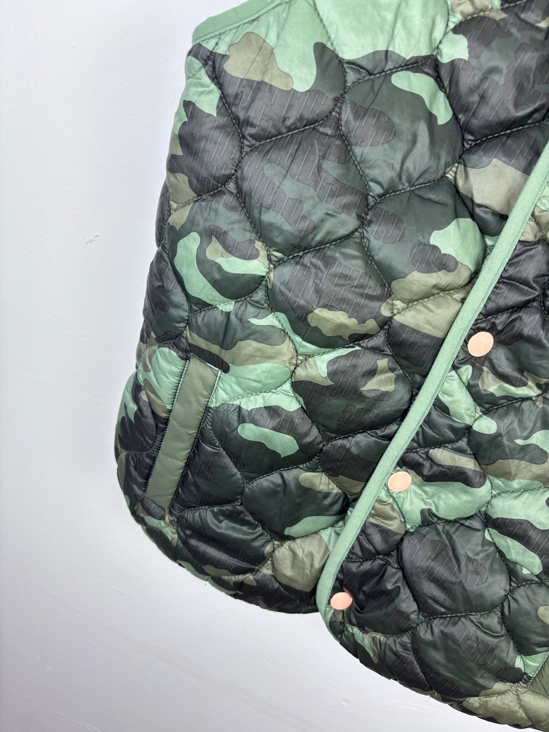M&S Camo Quilted Gilet 11–12 Years-Gilets-Second Snuggle Preloved