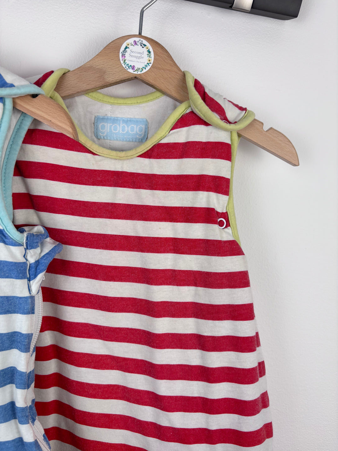 Gro Company Striped Sleep Bags 0–6 Months (2.5 Tog)-Sleeping Bags-Second Snuggle Preloved