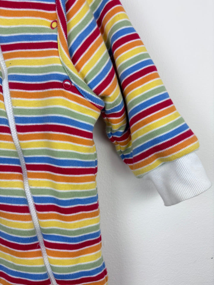 JoJo Maman Bébé Rainbow Stripe Sleep Snuggler 18–24 Months (2.5 Tog)