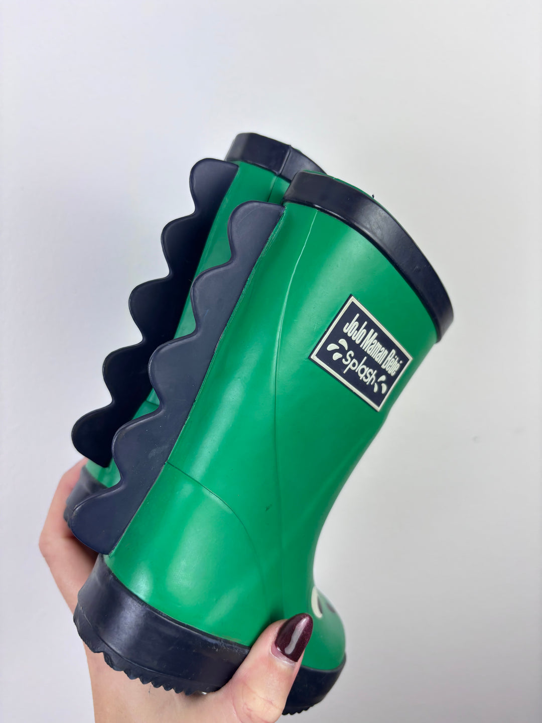 JoJo Maman Bébé Crocodile Wellies UK 3-Boots-Second Snuggle Preloved