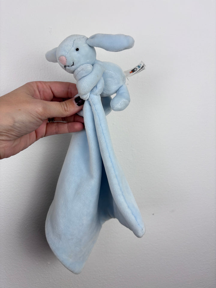 Jellycat Blue Bunny Comforter-Blankets-Second Snuggle Preloved