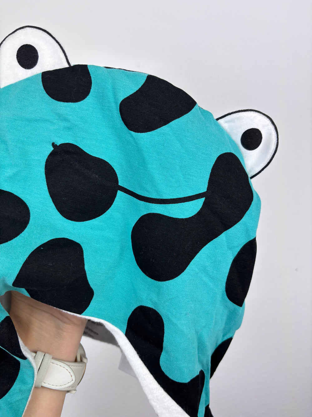 Lucy & Sam Frog Print Hat 4–5 Years-Hats-Second Snuggle Preloved