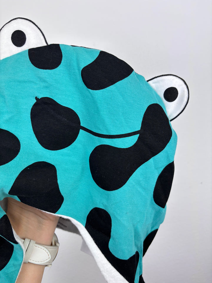 Lucy & Sam Frog Print Hat 4–5 Years-Hats-Second Snuggle Preloved