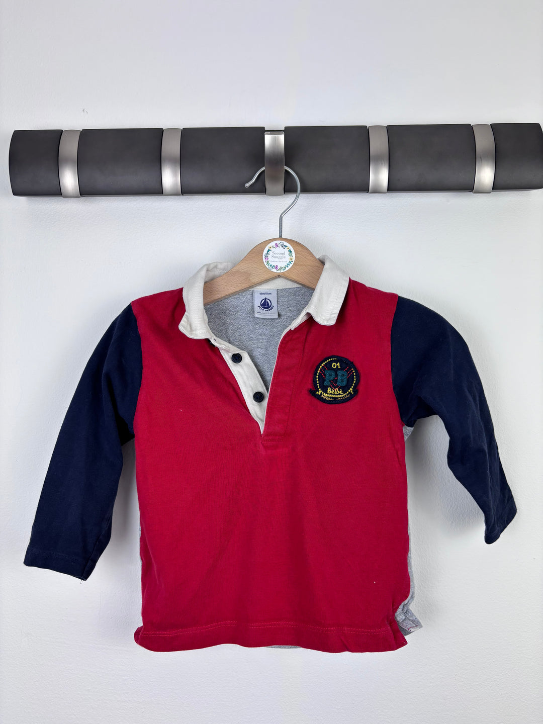 Petit Bateau Rugby Top 18 Months