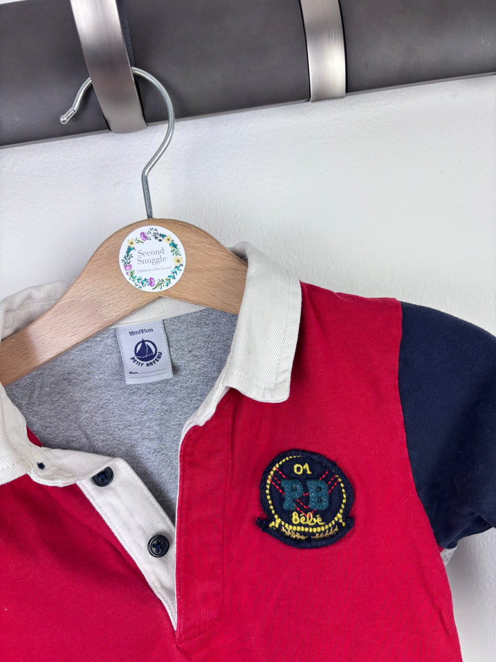 Petit Bateau Rugby Top 18 Months