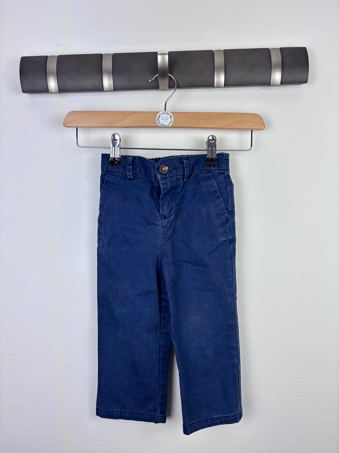 Ralph Lauren Navy Trousers 18 Months-Trousers-Second Snuggle Preloved