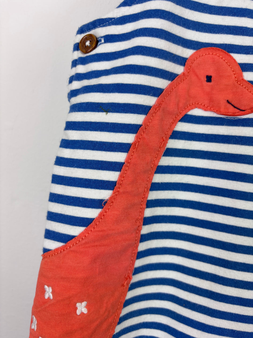 M&S Dinosaur Dungarees 12–18 Months-Dungarees-Second Snuggle Preloved