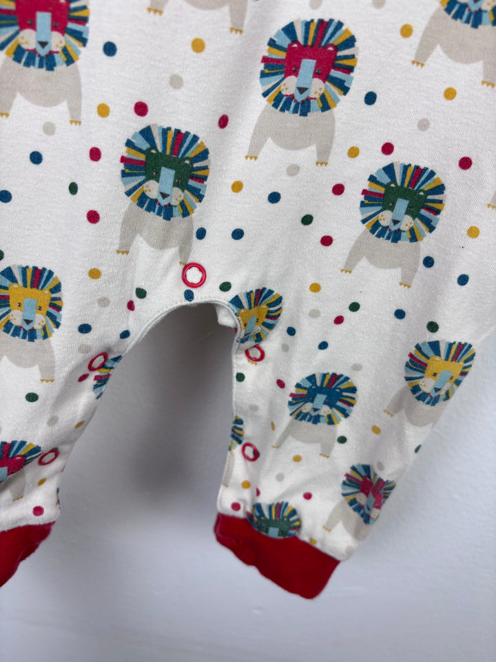 Little Green Radicals Lion Print Sleepsuit 12–18 Months