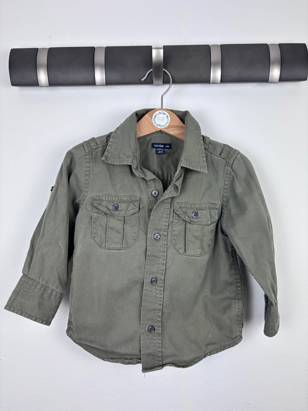 Gap Khaki Shirt 18–24 Months