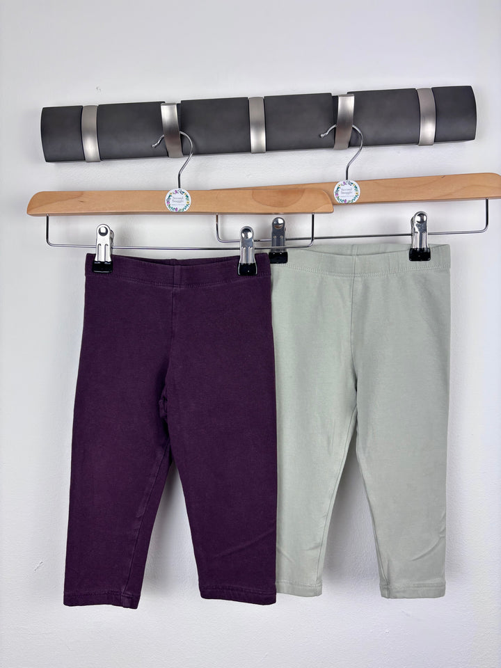Lindex Leggings Set 9–12 Months-Leggings-Second Snuggle Preloved