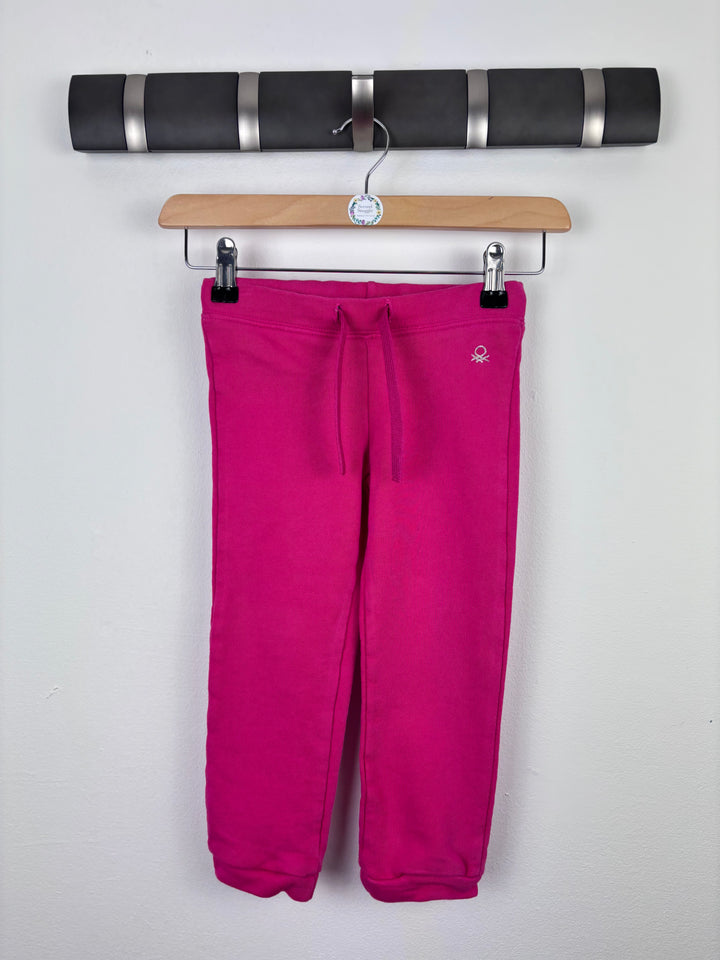 United Colors of Benetton Pink Joggers 3–4 Years-Trousers-Second Snuggle Preloved