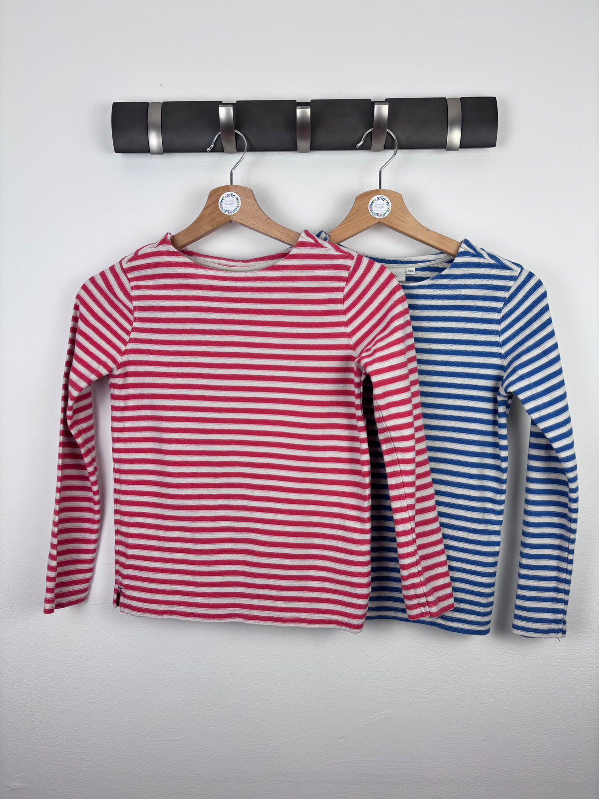 Boden Breton Stripe Tops Red and Blue 8–9 Years-Tops-Second Snuggle Preloved