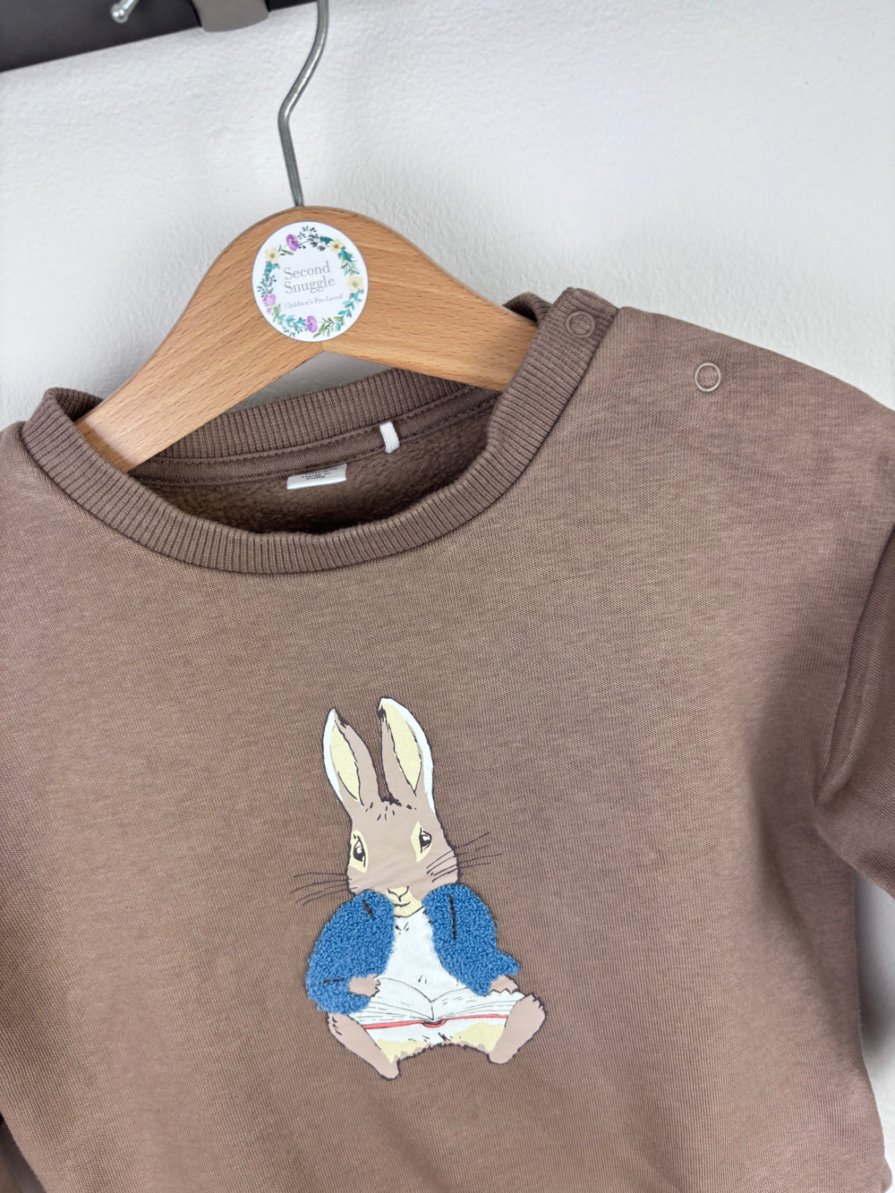 M&S Peter Rabbit Sweatshirt 12–18 Months-Jumpers-Second Snuggle Preloved