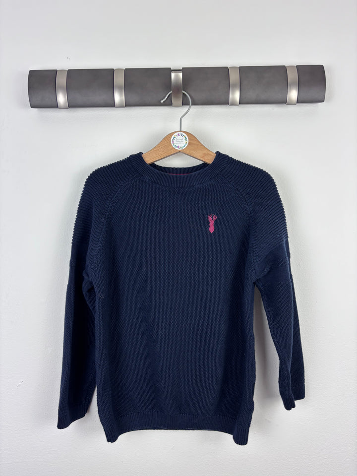 Next Navy Knit Jumper 6 Years