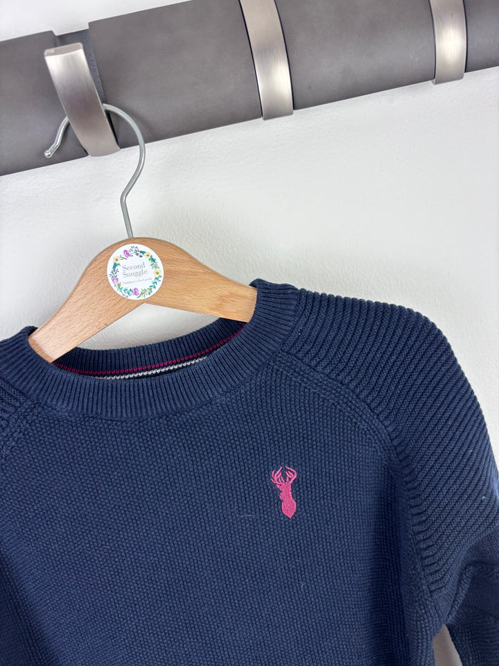 Next Navy Knit Jumper 6 Years