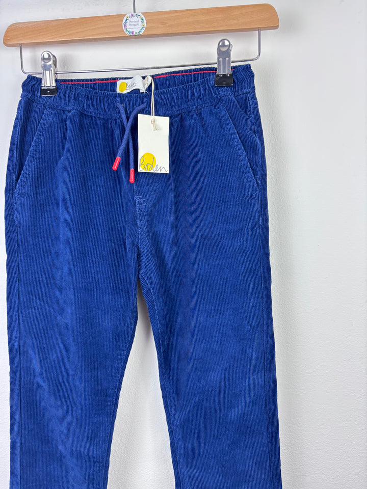 Boden Navy Cord Trousers 8 Years-Trousers-Second Snuggle Preloved