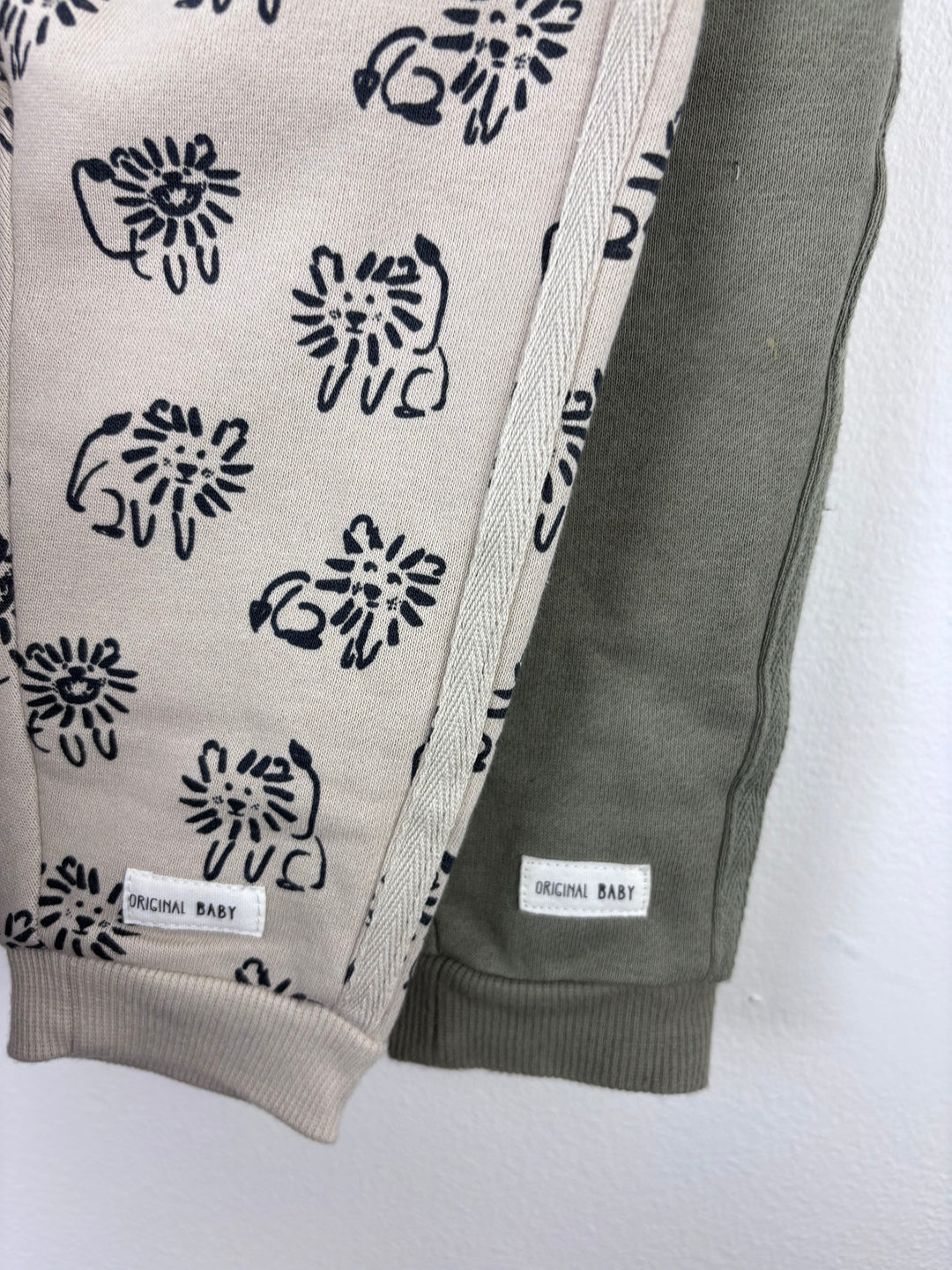 La Redoute Animal Print Joggers Set 18 Months-Trousers-Second Snuggle Preloved