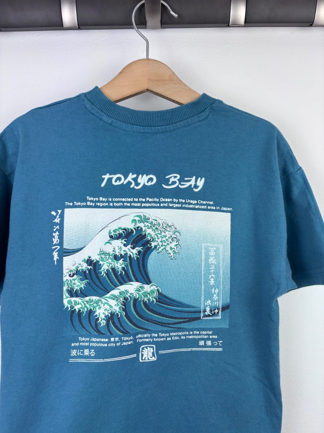 Next Blue Wave Graphic T-Shirt 5 Years-Tops-Second Snuggle Preloved