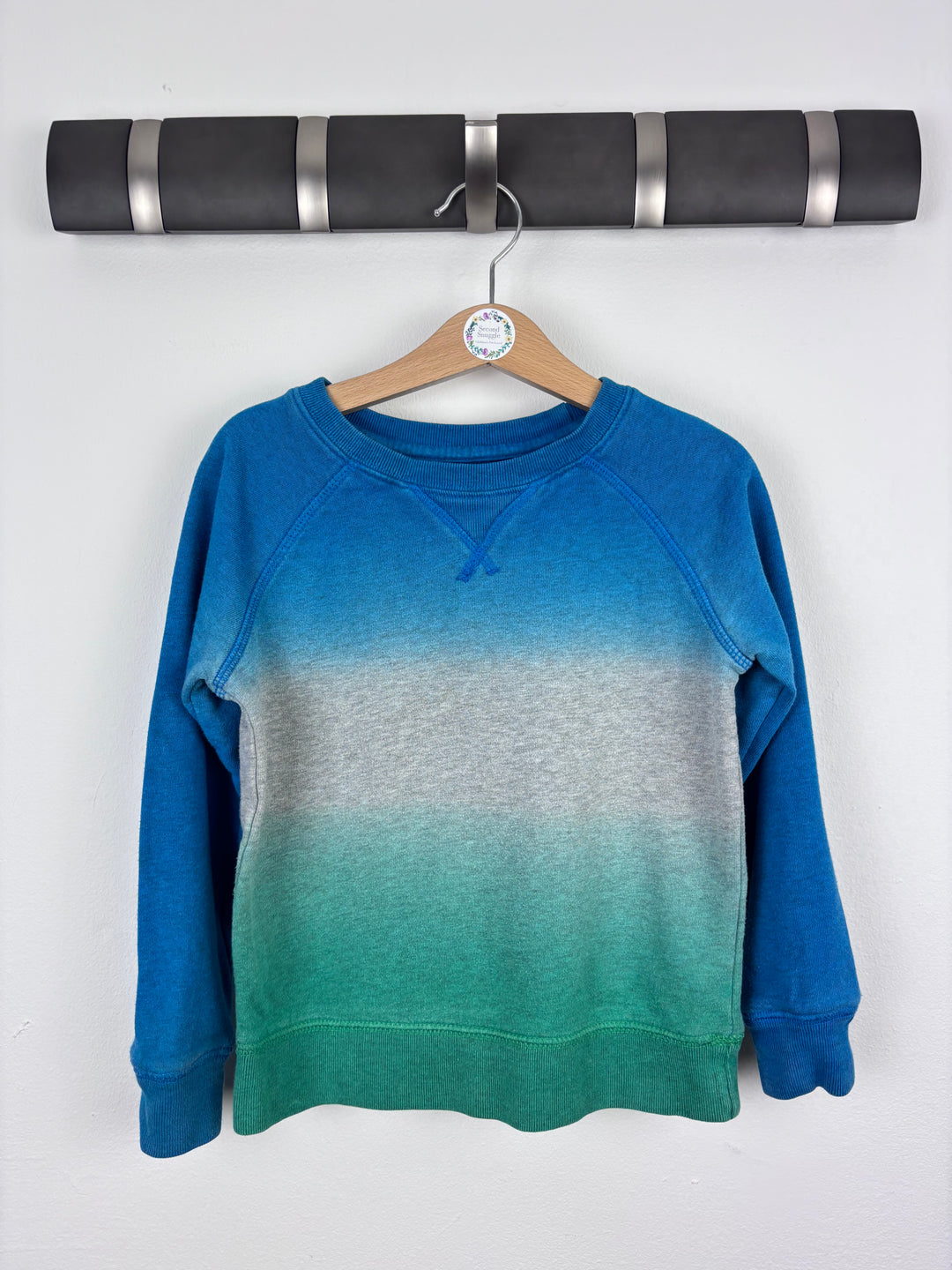 Boden Blue Ombre Sweatshirt 3–4 Years-Jumpers-Second Snuggle Preloved