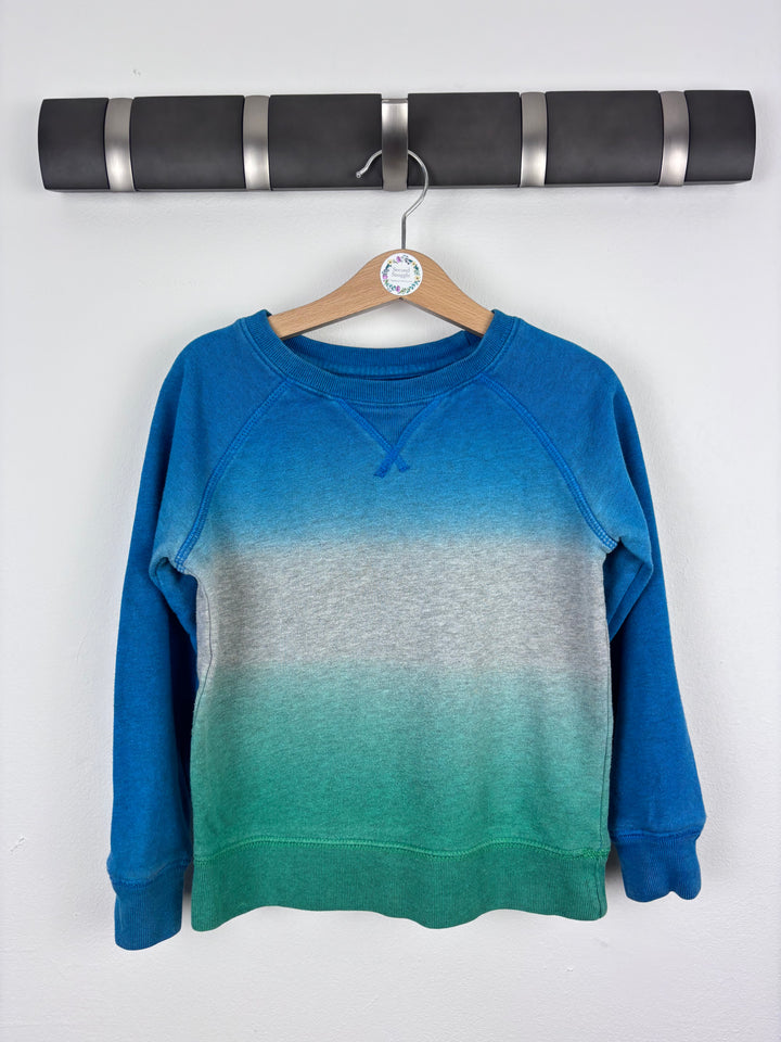 Boden Blue Ombre Sweatshirt 3–4 Years-Jumpers-Second Snuggle Preloved