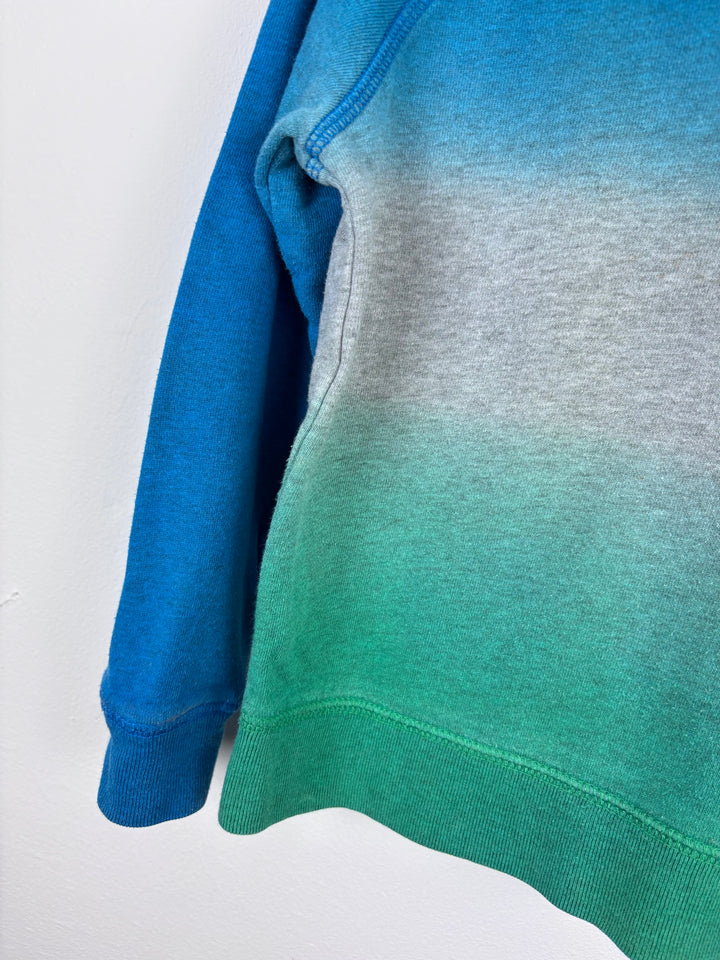 Boden Blue Ombre Sweatshirt 3–4 Years-Jumpers-Second Snuggle Preloved
