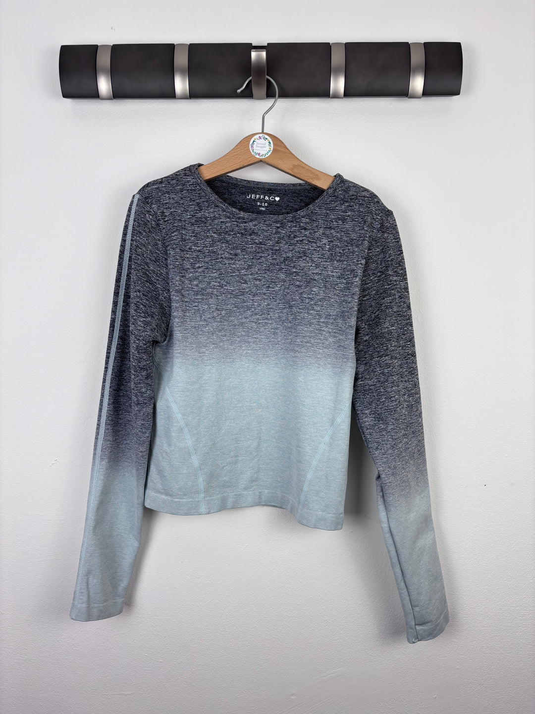 Jeff & Co Ombre Long Sleeve Top 9–10 Years-Tops-Second Snuggle Preloved