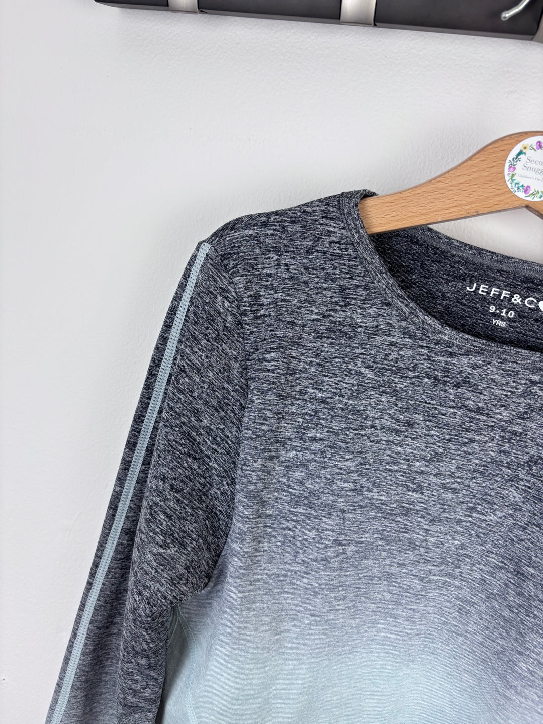 Jeff & Co Ombre Long Sleeve Top 9–10 Years-Tops-Second Snuggle Preloved