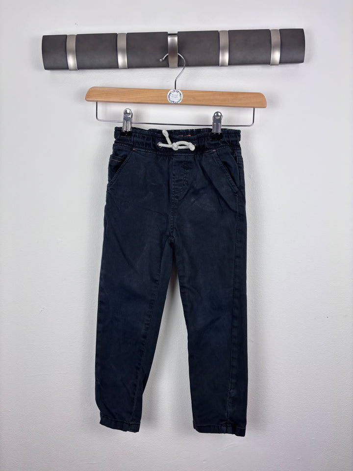 M&S Navy Trousers 3–4 Years-Trousers-Second Snuggle Preloved