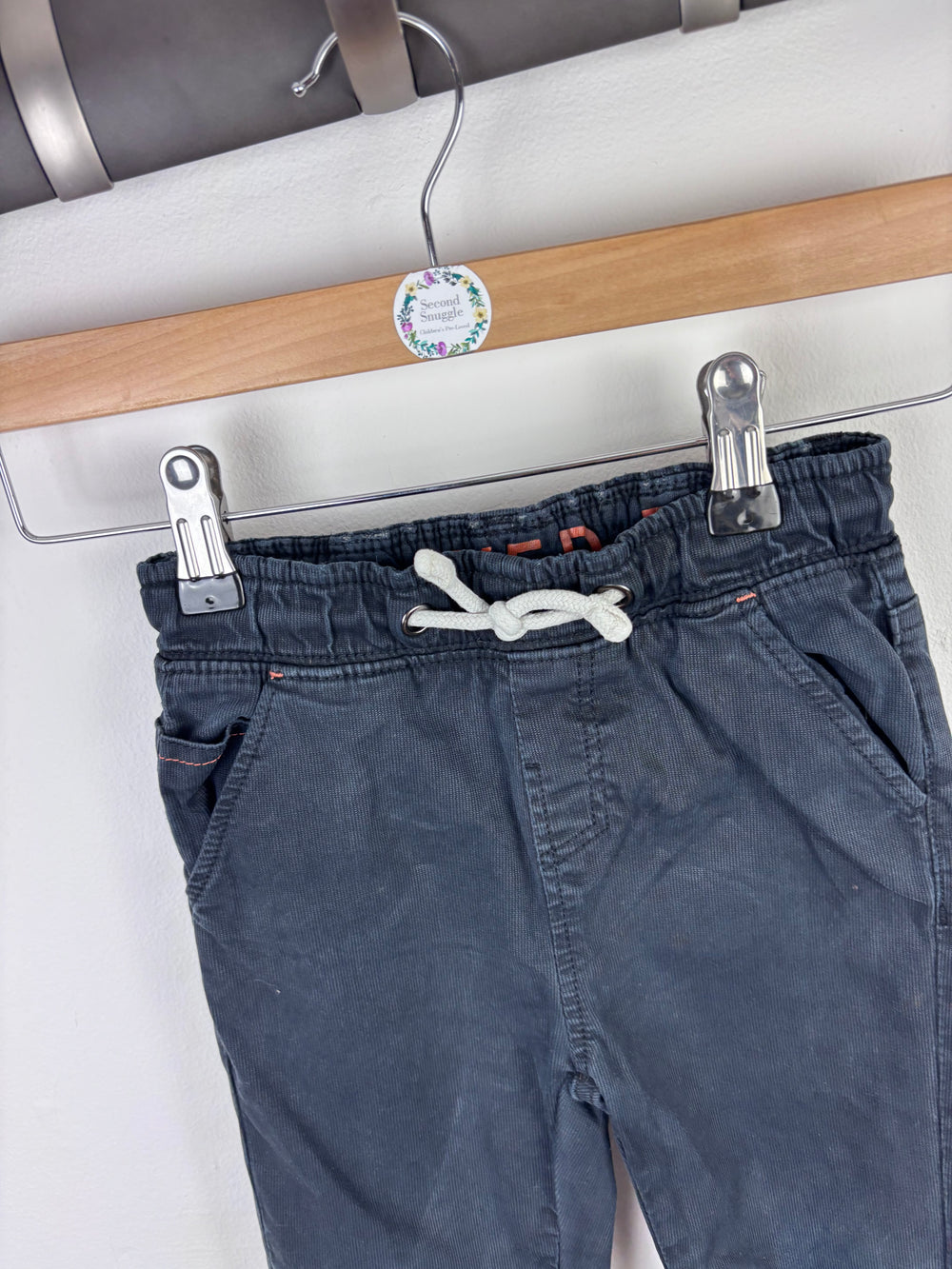 M&S Navy Trousers 3–4 Years-Trousers-Second Snuggle Preloved