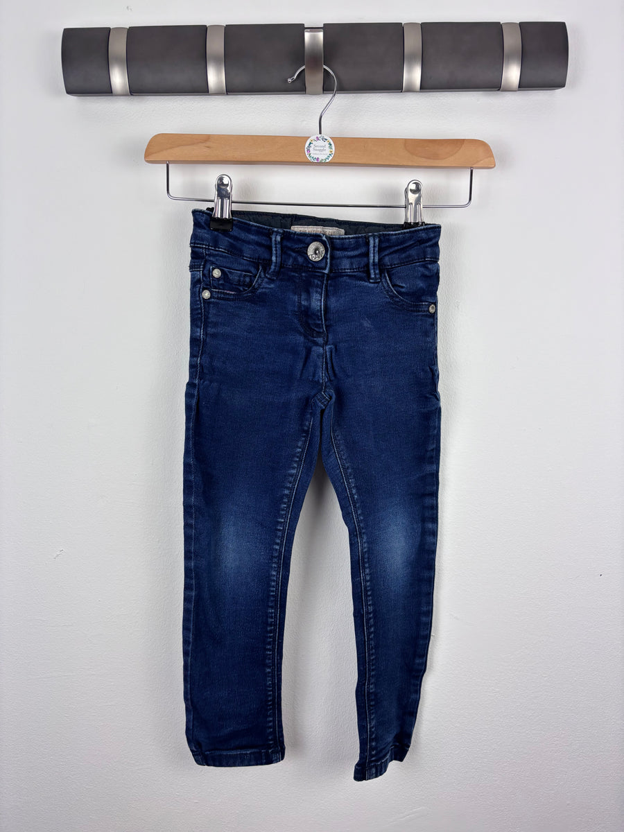 Next Dark Blue Jeans 4 Years-Trousers-Second Snuggle Preloved