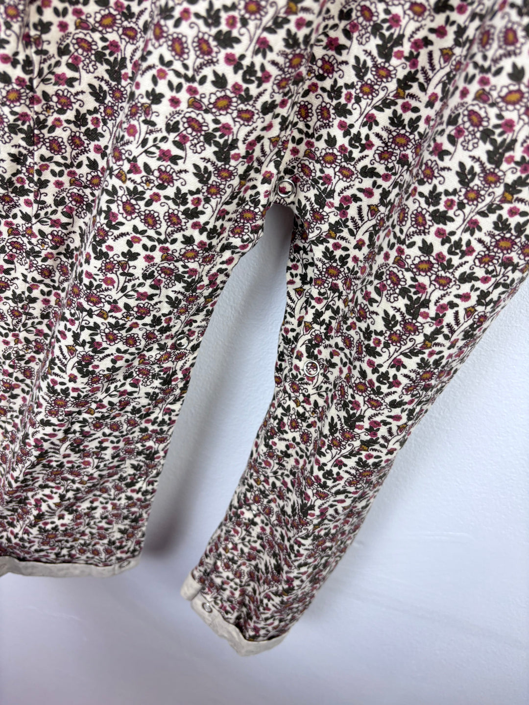 Dolly Wears Floral Ruffle Jumpsuit 3–4 Years-Jump Suits-Second Snuggle Preloved
