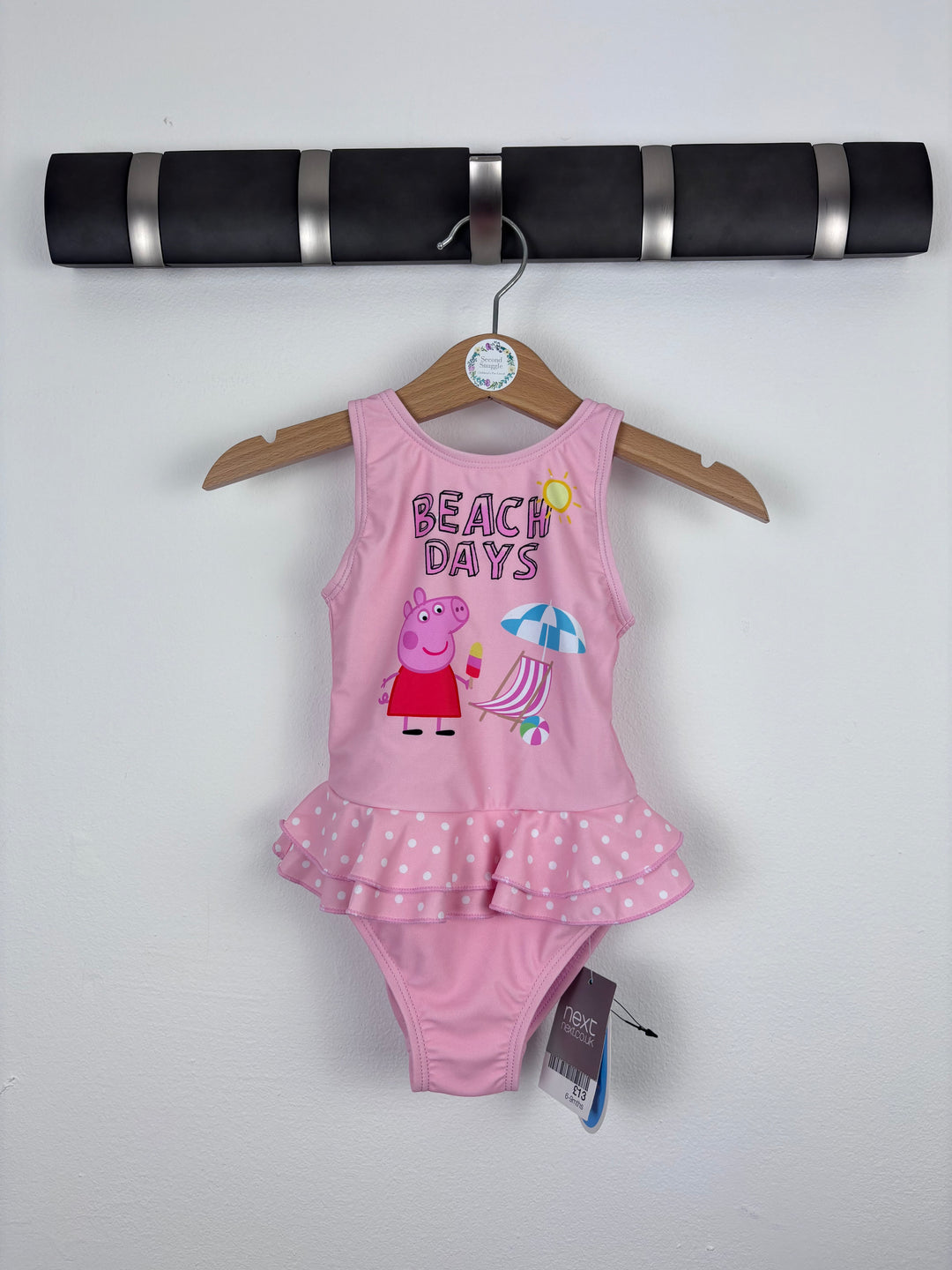 Next Peppa Pig Beach Days Swimsuit 6–9 Months-Swimming-Second Snuggle Preloved