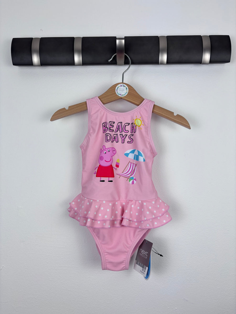 Next Peppa Pig Beach Days Swimsuit 6–9 Months-Swimming-Second Snuggle Preloved