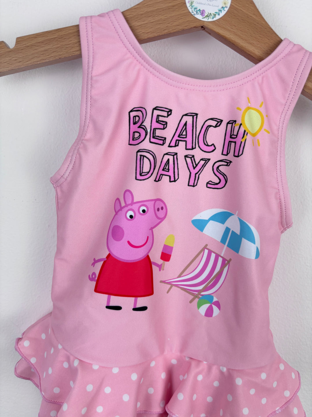 Next Peppa Pig Beach Days Swimsuit 6–9 Months-Swimming-Second Snuggle Preloved